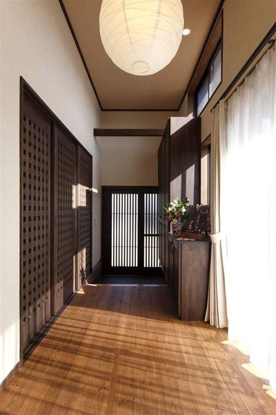 日式风格家居设计过道