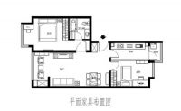 京旺家园-现代简约-两居室