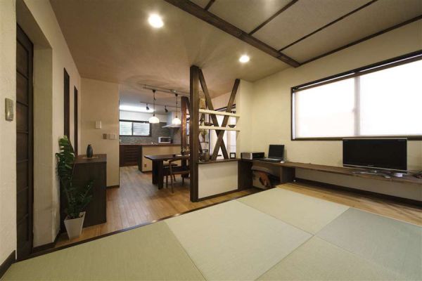日式风格家装设计二居室设计