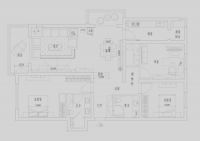东方太阳城-三居170平混搭风格-房天下装饰