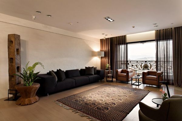 现代风格简约舒适设计客厅