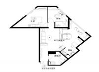 玉兰湾80平简约时尚案例赏析