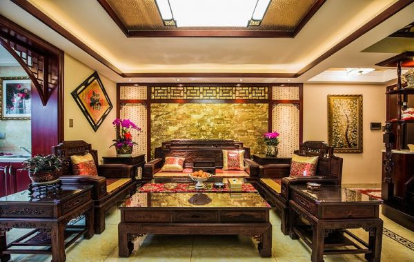 中式古典儒雅客厅装潢