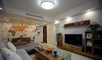 全景无死角 116平简美混搭3居室