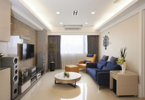 现代风格设计客厅家装效果图片