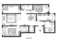 复兴路26号院-三居140平混搭风格-房天下
