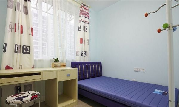 现代简约两居室家居装修设计效果图