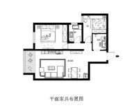 首开常青藤-二居82平简欧风格-房天下装修