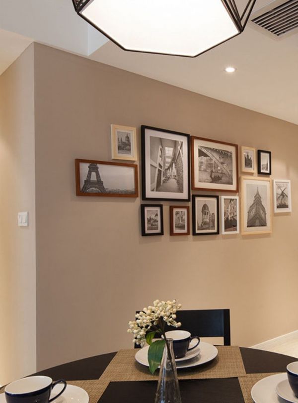 现代两室一厅家居装饰设计效果图片