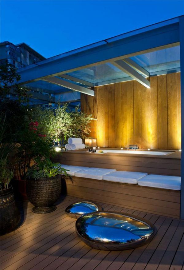 现代j家居spa花园设计