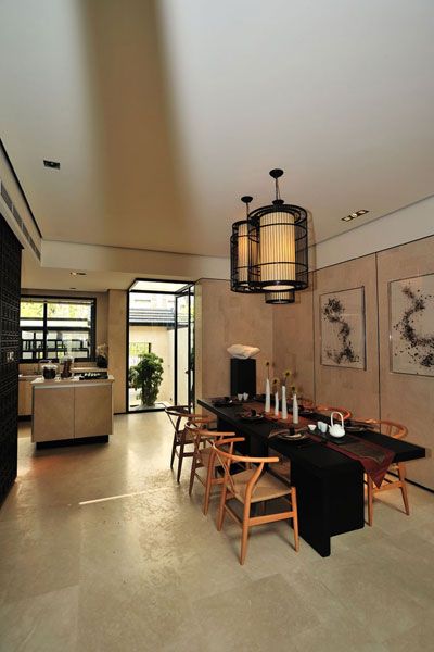 新中式禅风餐厅装饰