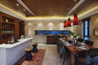 中式复古设计别墅装饰效果图片