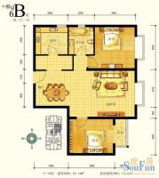 雍景四季-田园风格-二居室