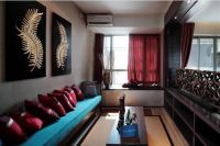 远洋万和公馆-东南亚风格-二居室