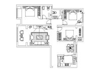 低调奢华简欧三居