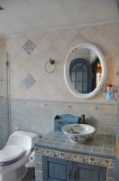 地中海风格室内卫生间设计装修图片