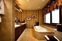 欧式复古风格别墅餐厅装修图片