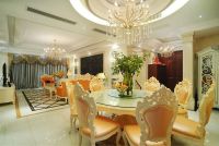 简欧风格室内餐厅设计装饰效果图片
