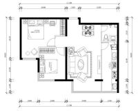 国风美唐 二居 现代简约风格