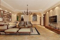 龙山广场-欧美风情-三居室