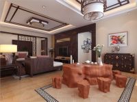 香堂别墅400平中式设计