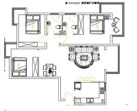 宏福园-现代-二居室