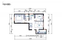 溪城小区-现代简约-二居室