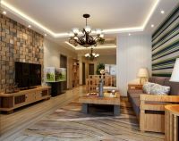 福润四季 三居 现代美式