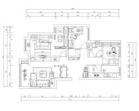 福润四季 三居 现代美式