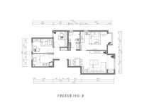 世华龙樾 三居 现代风格