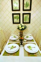 绿色清新田园卧室装饰