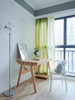 原木质感北欧背景墙设计