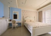 简约田园碎花卧室装修大全