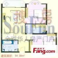 新景家园-混合型风格-二居室