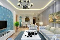 新景家园-地中海风格-二居室