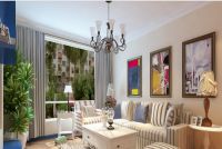 保利中央公园-地中海风格-二居室