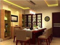 莲花河小区-现代风格-三居室