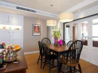 简美式实木小厨房设计