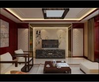 棕榈泉国际公寓-现代中式-三居室