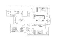 时尚大气159平米装修