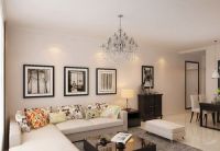 现代简约 87平米装修简洁爱家