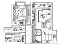 素雅简约 92平米装修