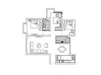 清新简欧 140平米装修