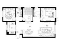 精致大气 122平米装修