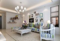 海蓝之恋 90平米装修