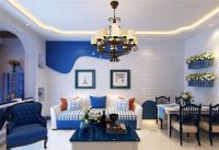 地中海之家 97平米装修