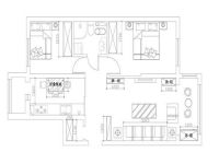 小众奢华美 90平米装修