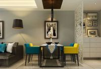 现代风格—宝蓝色的清新