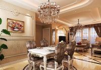 色调淡雅134㎡ 欧式风格