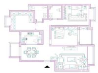 简欧风 127平米装修设计